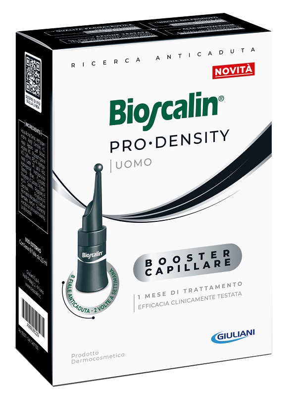 BIOSCALIN PRO DENSITY UOMO BOOSTER CAPILLARE 8 FIALE X 2,5ML - Metafarm