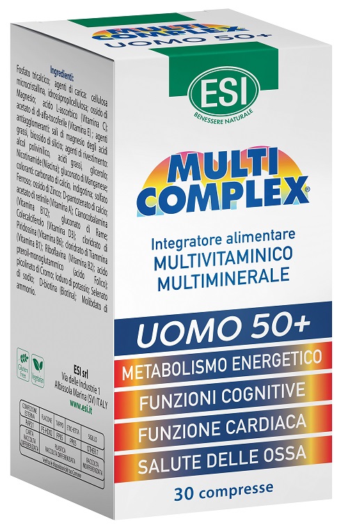 ESI MULTICOMPLEX UOMO 50+ 30 COMPRESSE - Metafarm
